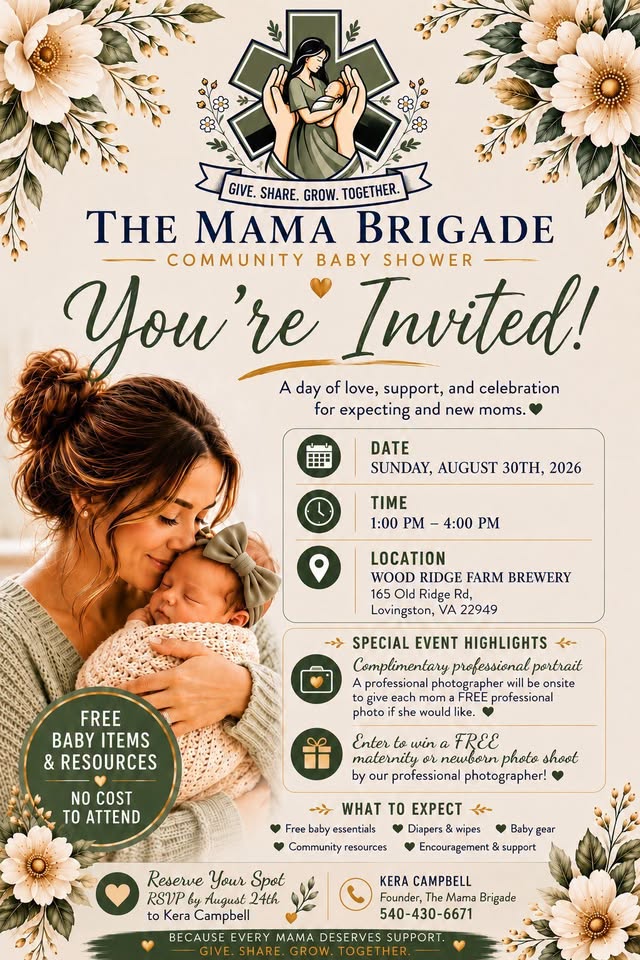 The Mama Brigade Community Baby Shower