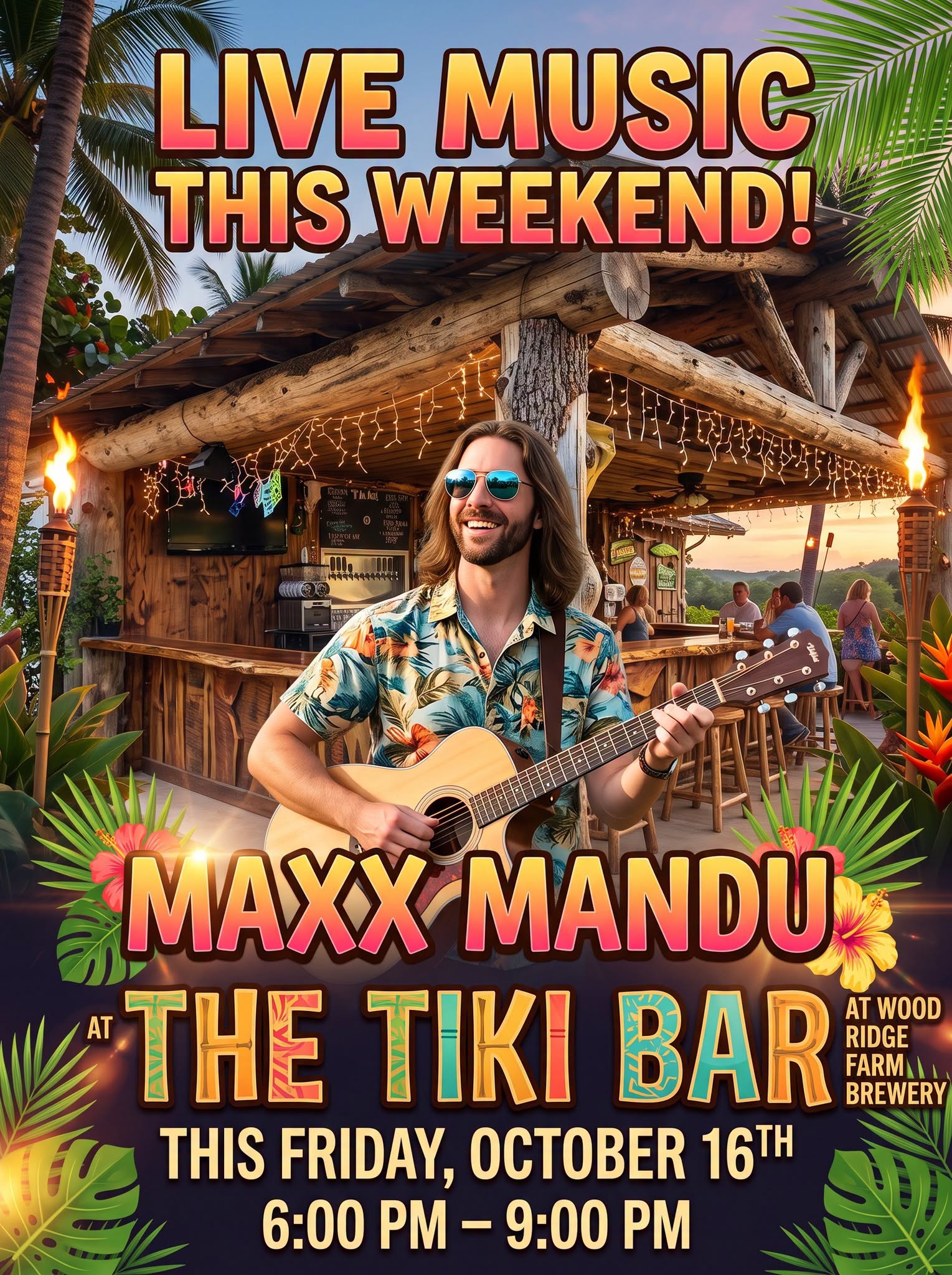 Maxx Mandu Live at the Tiki Bar