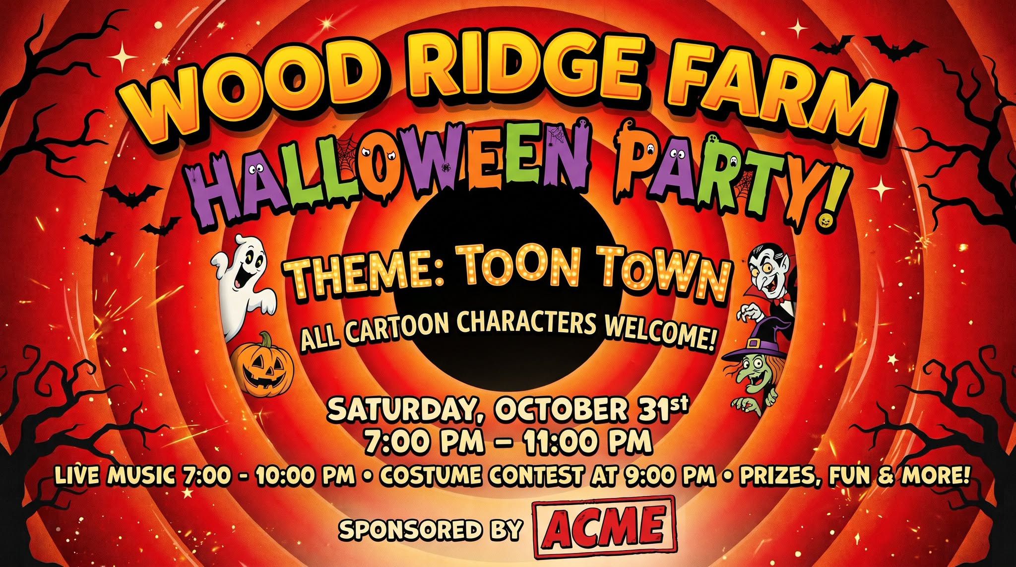 Wood Ridge Farm Halloween Party!